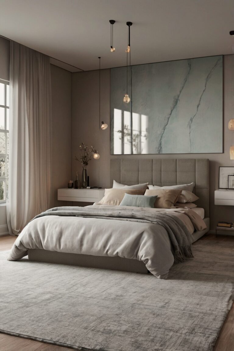 How to Design a Minimalist Bedroom with a Low Profile Bed?