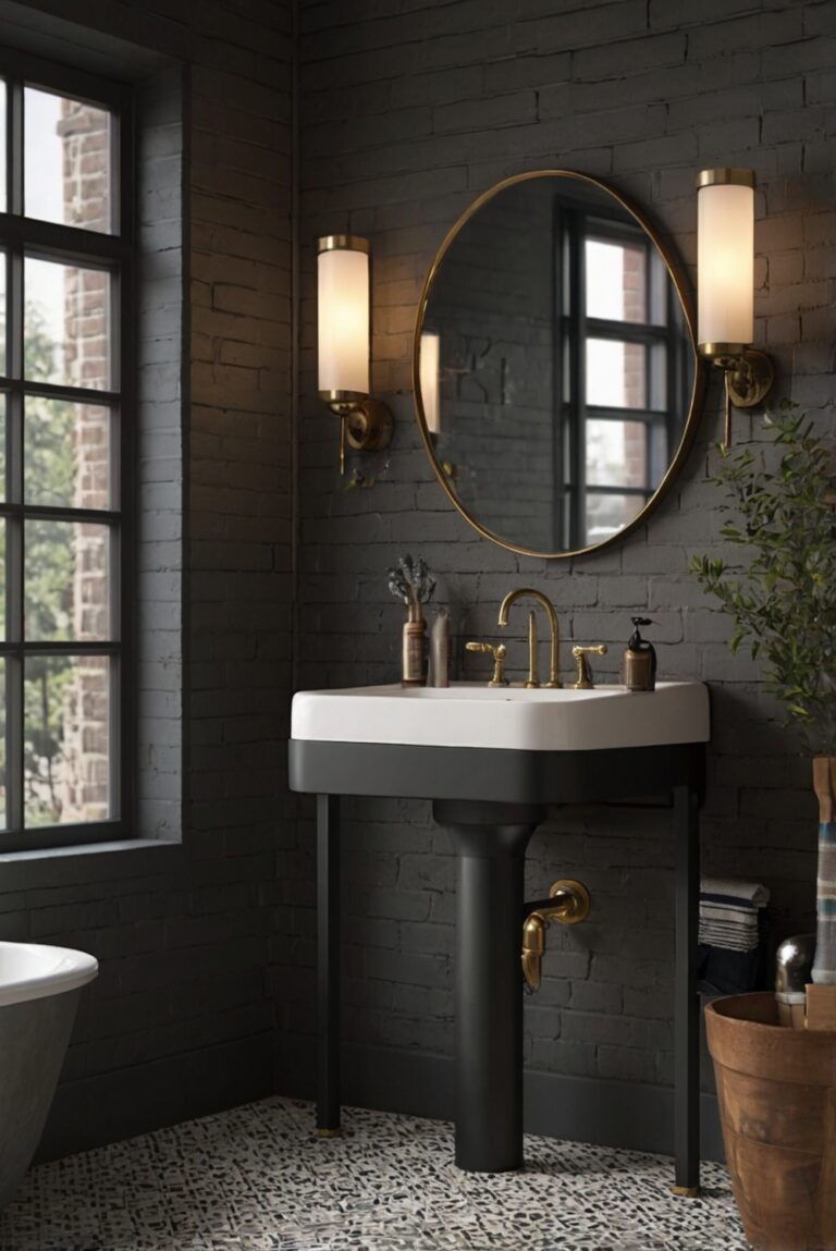 How to Design a Small Bathroom with a Space-Saving Sink?