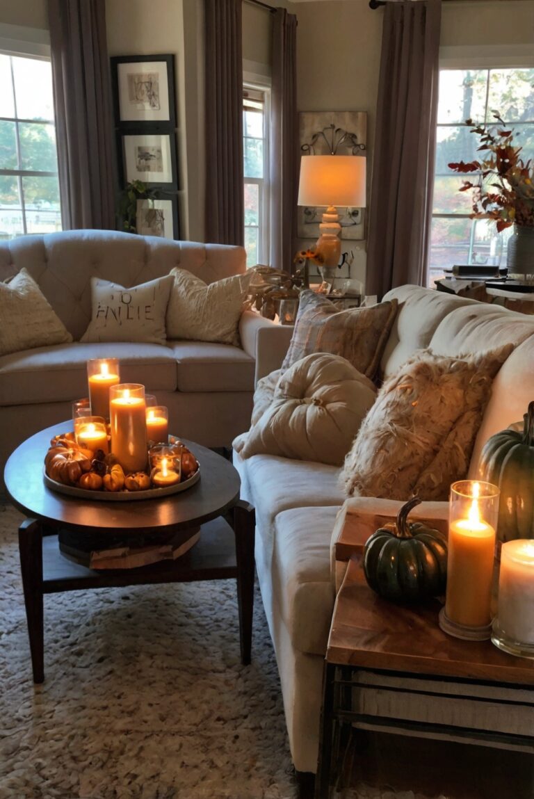 Fall decor ideas, Living room makeover, Home decor, Interior design, Room renovations